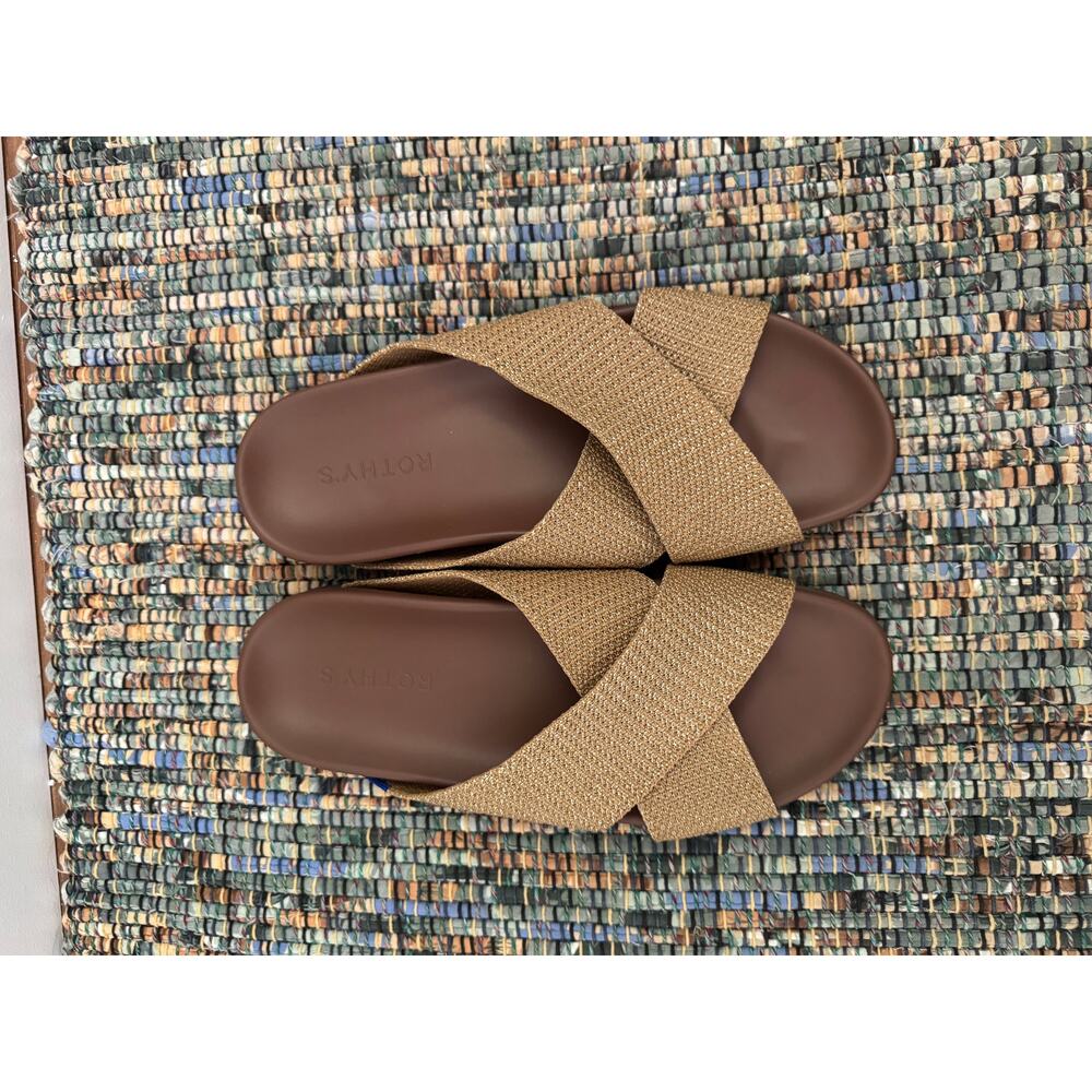 Rothy's The Weekend Slide in Golden Sun Size 8 - Picture 3 of 7